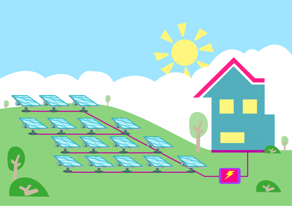 community solar array
