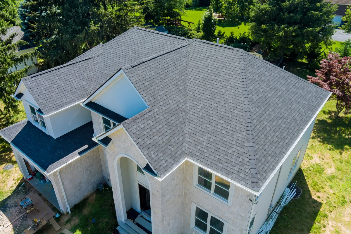 Residential asphalt shingle reroof project — Bainbridge NY